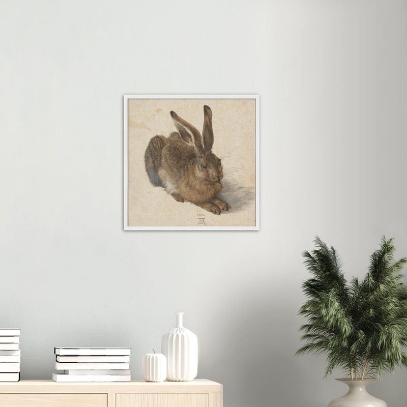 Young Hare Art Print by Durer