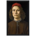 Portrait of a Young Man Print by Sandro Botticelli