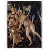 Primavera Chloris and Zephyrus Art Print by Sandro Botticelli