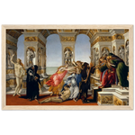 Calumny of the Apelles Print by Sandro Botticelli