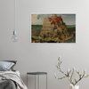 The (Great) Tower of Babel Art Print by Bruegel the Elder