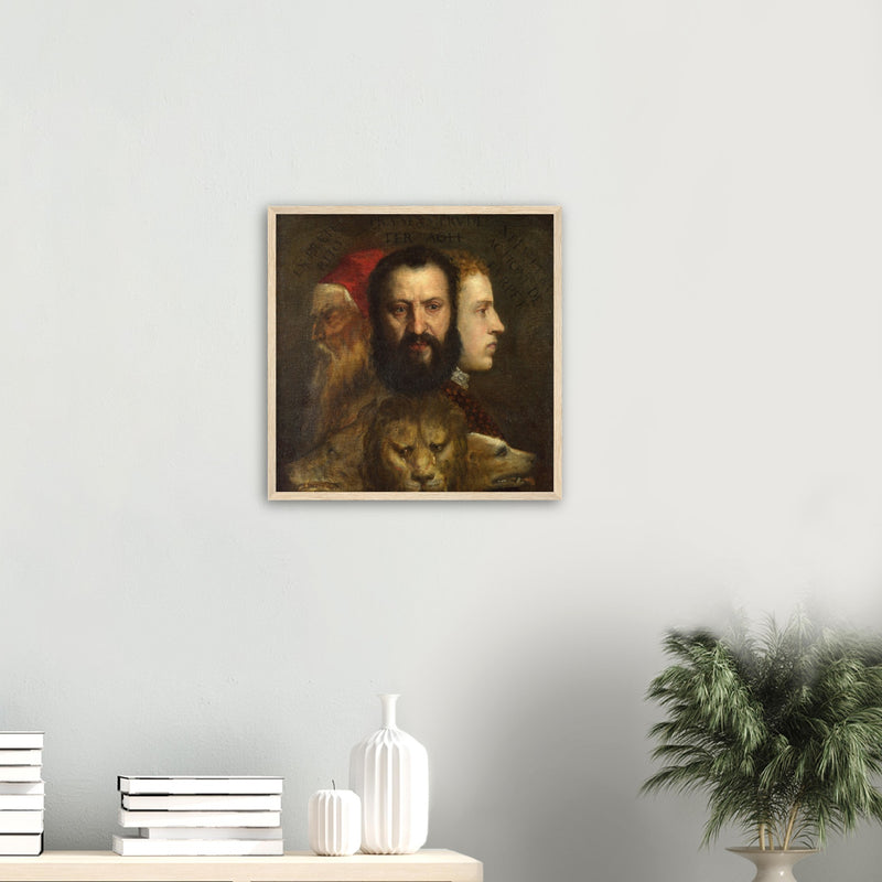 Allegorie der Zeit Print by Titian