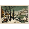 Hunters in the Snow Print by Bruegel the Elder