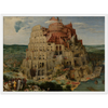 The (Great) Tower of Babel Art Print by Bruegel the Elder