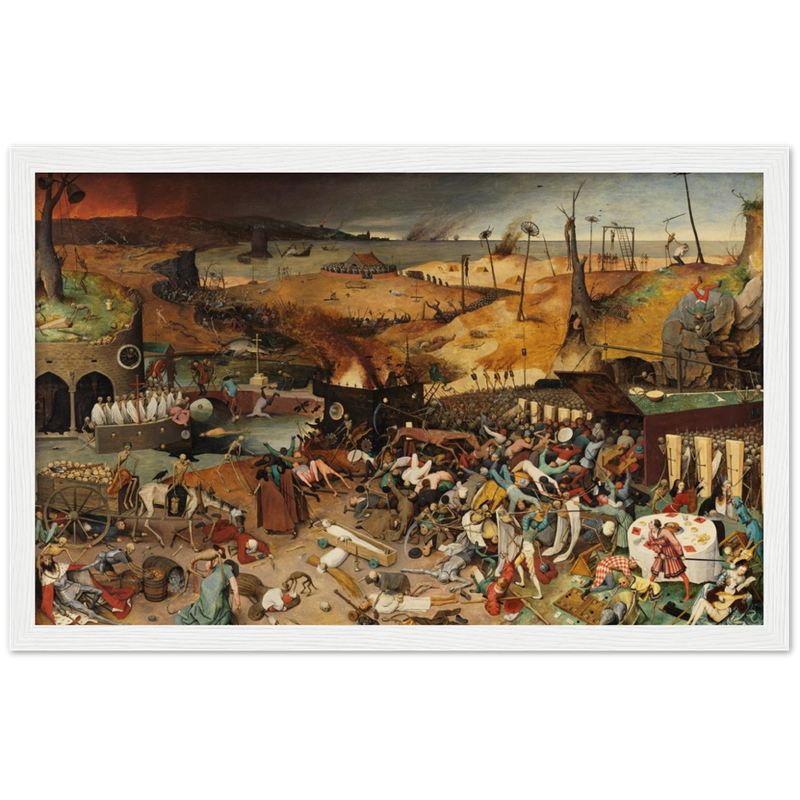 The Triumph of Death Art Print by Bruegel the Elder