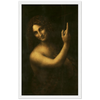 Saint John the Baptist Art Print by Da Vinci