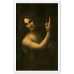 Saint John the Baptist Art Print by Da Vinci