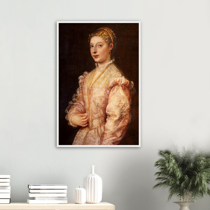 Portrait of a Young Woman Print by Titian