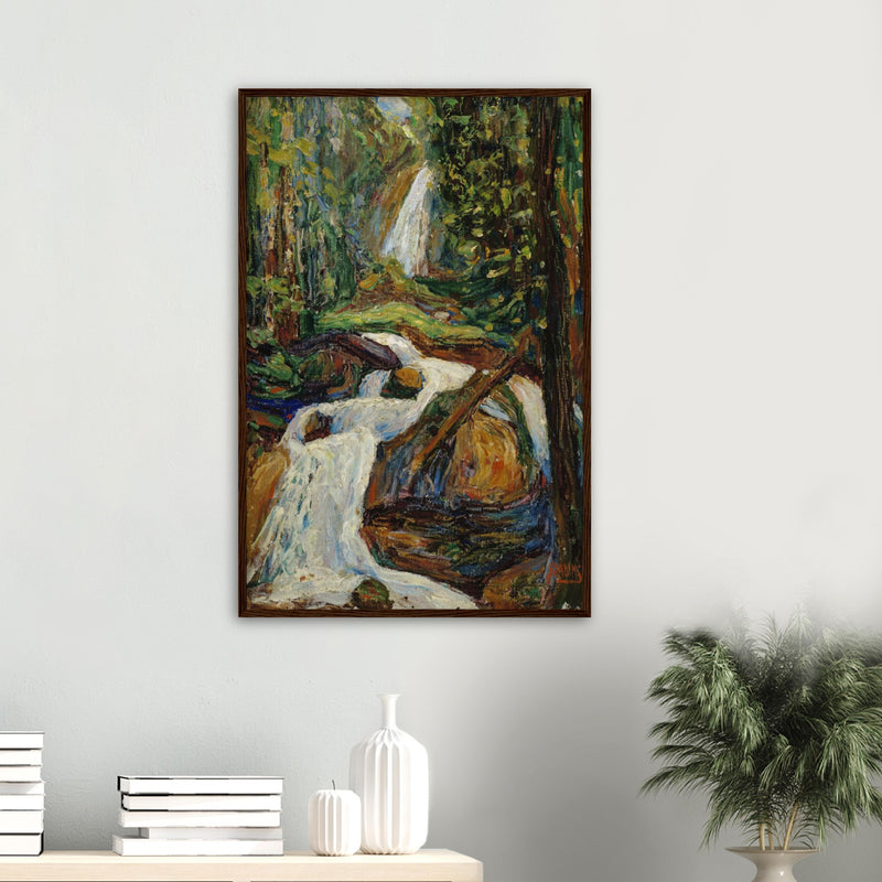 Kochel Wasserfall Print by Kandinsky