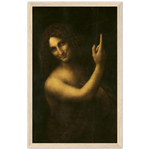 Saint John the Baptist Art Print by Da Vinci