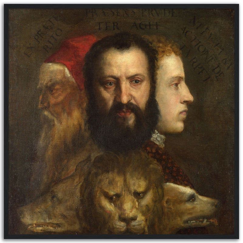 Allegorie der Zeit Print by Titian