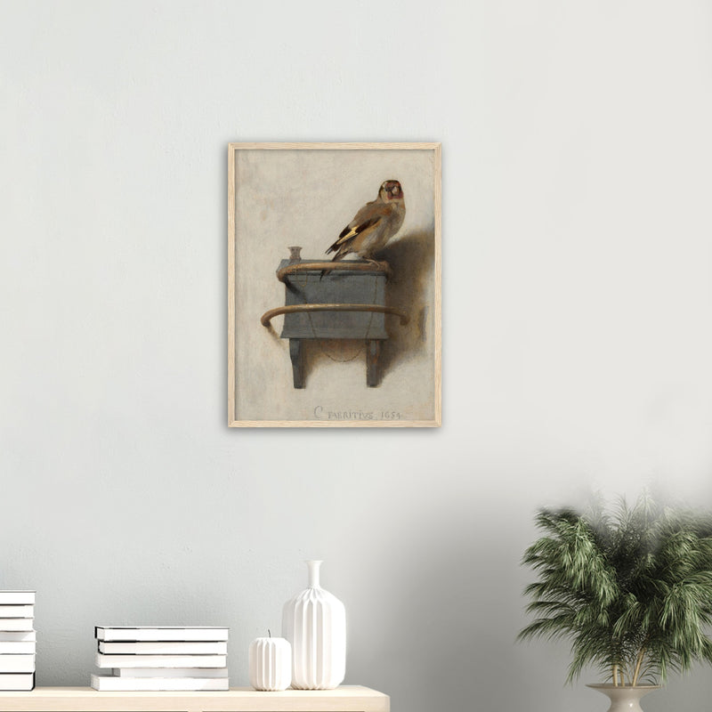 The Goldfinch Print by Fabritius