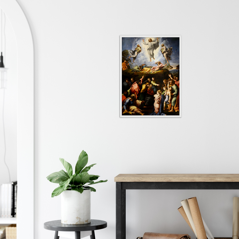 Transfiguration Art Print by Raphael