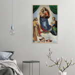 The Sistine Madonna Art Print by Raphael