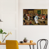 Peasant Wedding Art Print by Bruegel the Elder