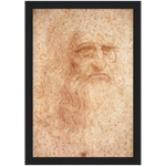 Da Vinci Self Portrait Art Print