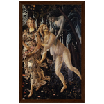 Primavera Chloris and Zephyrus Art Print by Sandro Botticelli