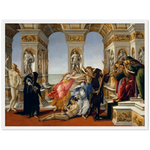 Calumny of the Apelles Print by Sandro Botticelli