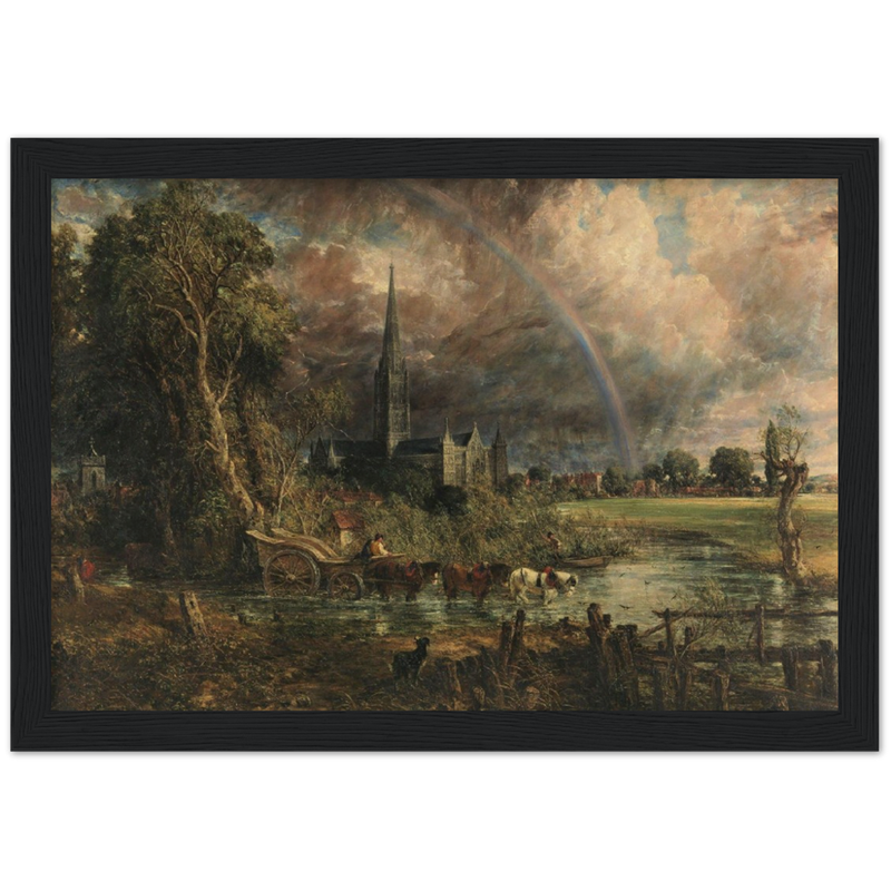 Salisbury Cathedral Print by John Constable