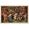 The Wedding Dance Art Print by Bruegel the Elder