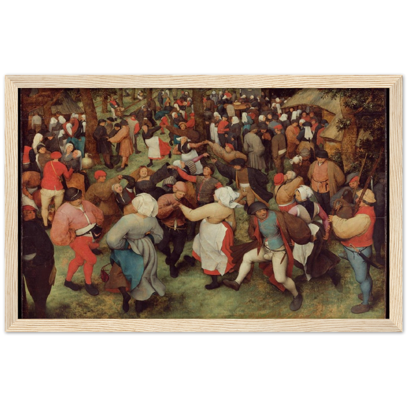 The Wedding Dance Art Print by Bruegel the Elder