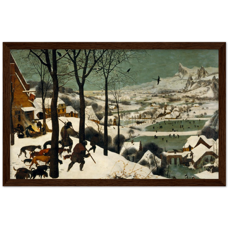 Hunters in the Snow Print by Bruegel the Elder