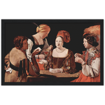 The Card Sharp with the Ace of Diamonds Art Print by Georges de la Tour