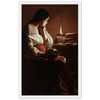 The Magdalen with the Smoking Flame Print by Georges de la Tour