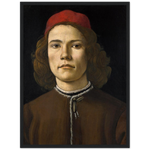 Portrait of a Young Man Print by Sandro Botticelli