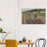 The Planters Print by Caillebotte