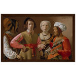 The Fortune Teller Print by Georges de la Tour