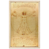 Vitruvian Man Art Print by Da Vinci