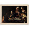 Supper at Emmaus Print by Caravaggio