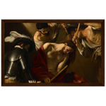 The Crowning with Thorns Print by Caravaggio