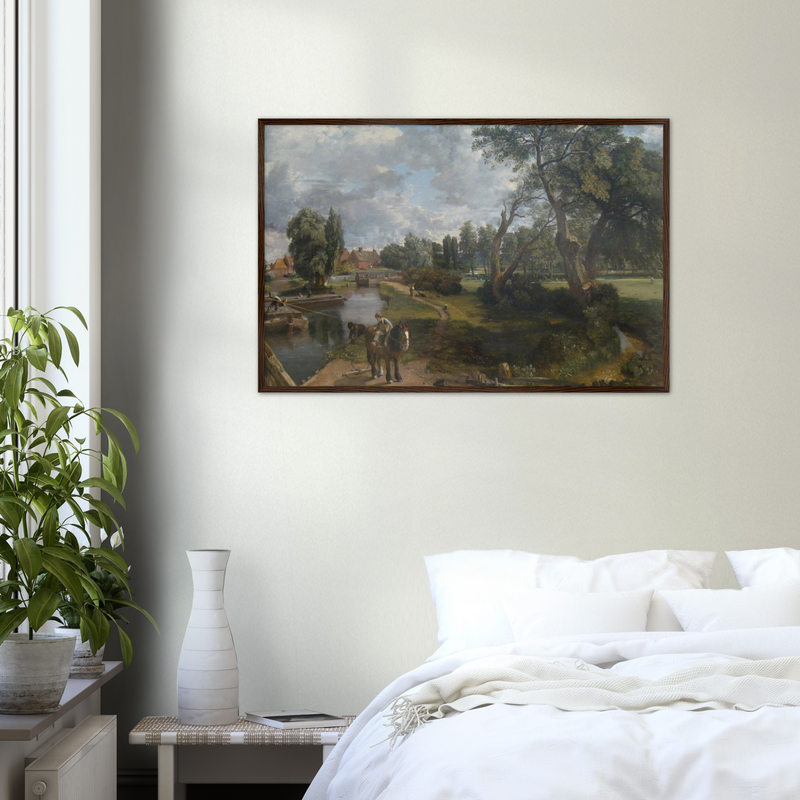 Flatford Mill Art Print by John Constable