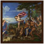 Bacchus and Ariadne Print by Titian