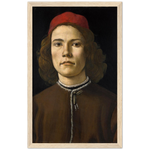 Portrait of a Young Man Print by Sandro Botticelli