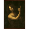 Saint John the Baptist Art Print by Da Vinci