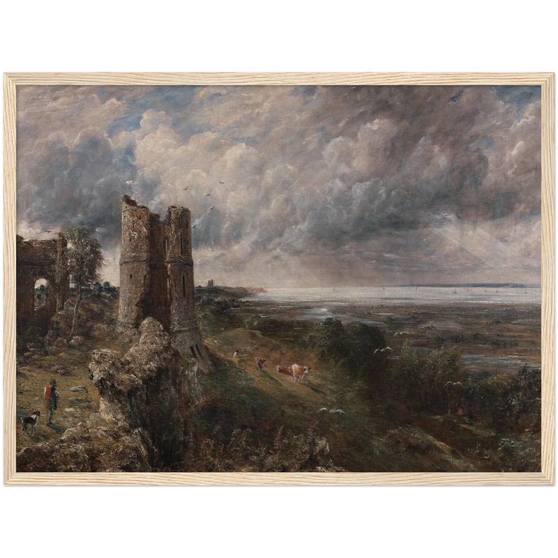 Hadleigh Castle Art Print by John Constable