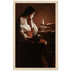 The Magdalen with the Smoking Flame Print by Georges de la Tour