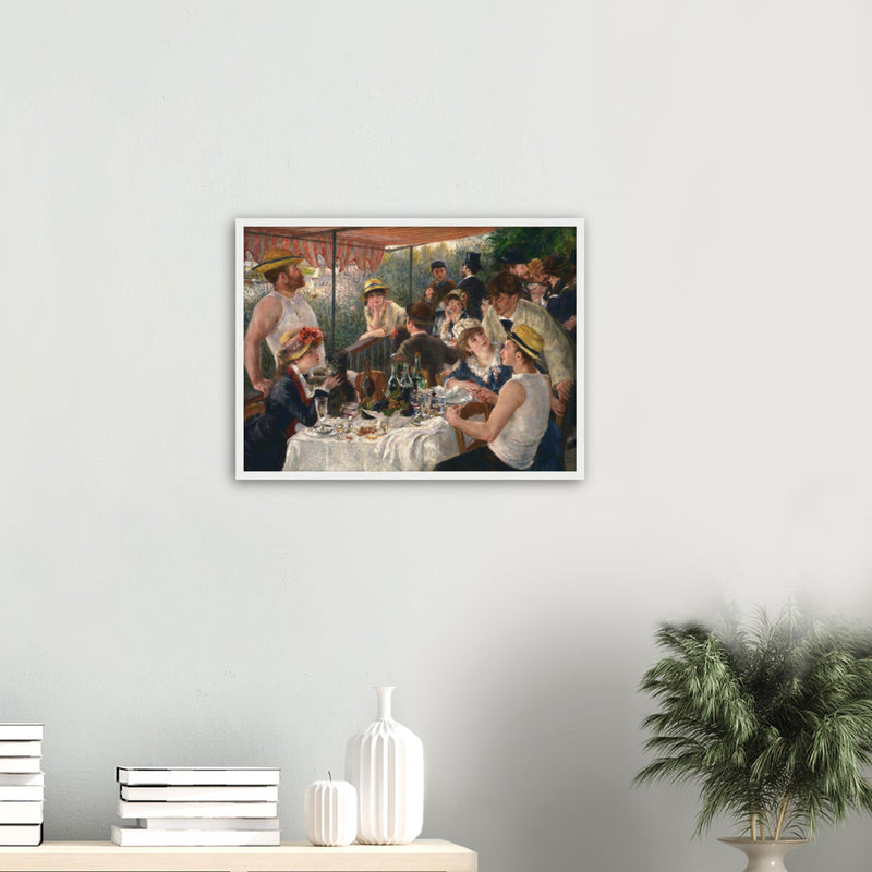 Luncheon of the Boating Party Print by Renoir