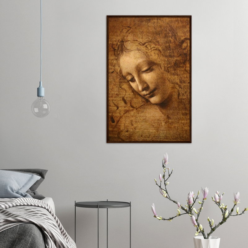 La Scapigliata Art Print by Da Vinci