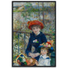 Two Sisters (On the Terrace) Print by Renoir