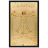 Vitruvian Man Art Print by Da Vinci