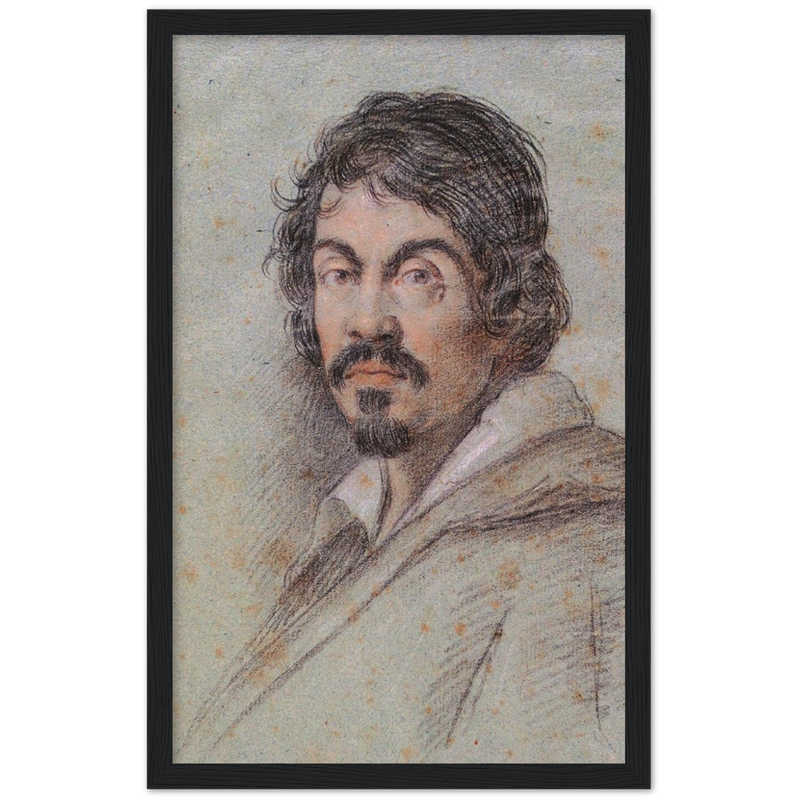 Caravaggio Self Portrait Art Print