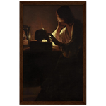 The Repentent Magdalen Art Print by Georges de la Tour