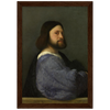 Portrait of a Man with a Quilted Sleeve Print by Titian