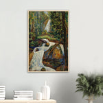 Kochel Wasserfall Print by Kandinsky