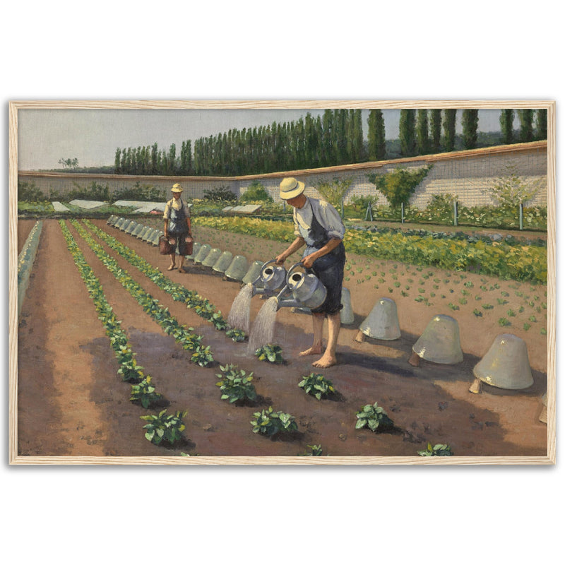 The Planters Print by Caillebotte