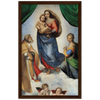 The Sistine Madonna Art Print by Raphael